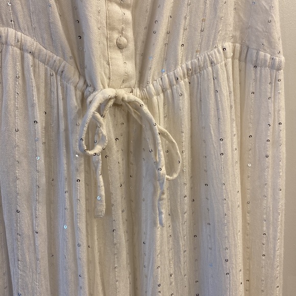 Sundress Lucia Maxi Dress in Precieuse White - Picture 5 of 10